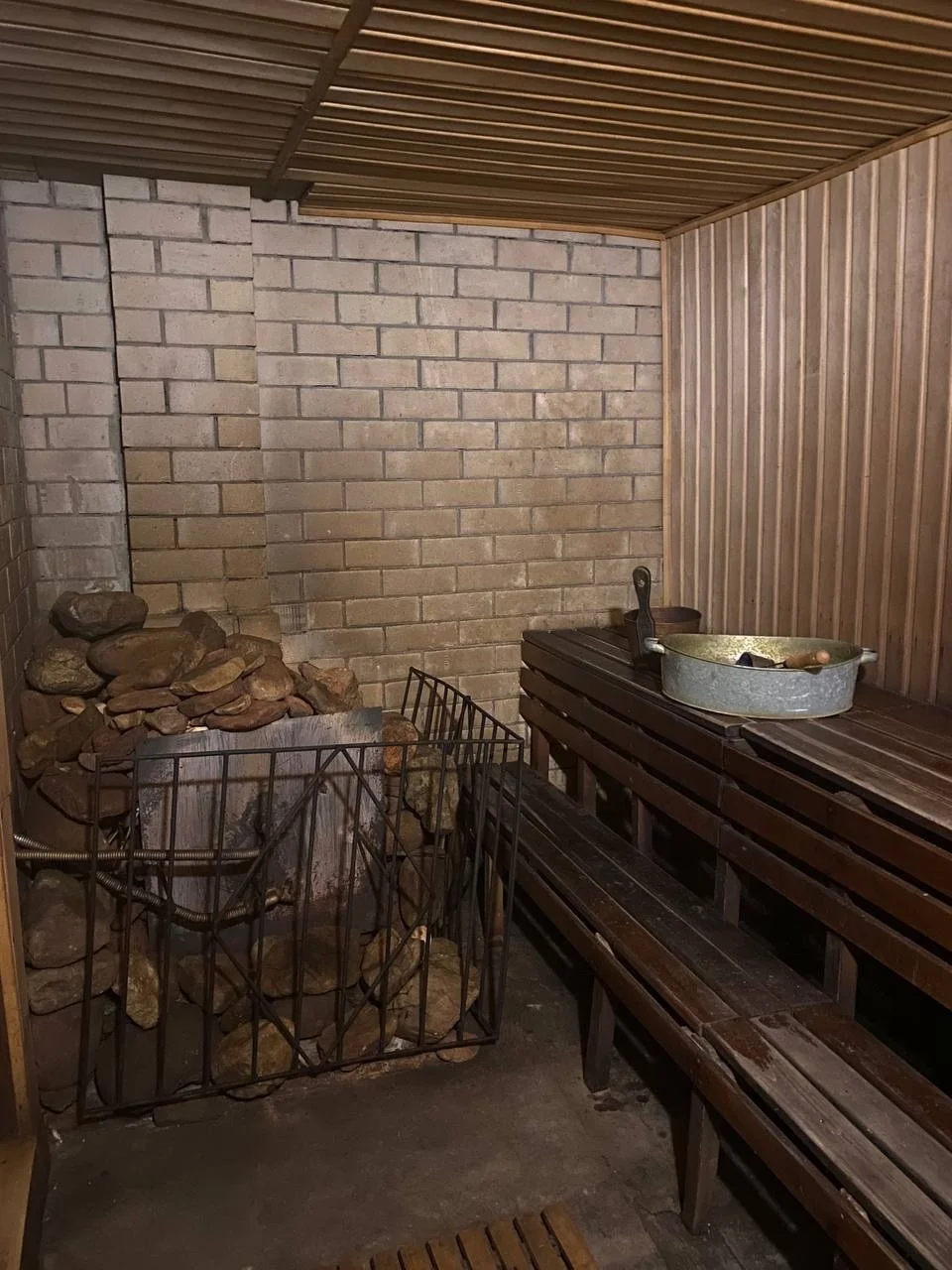 Баня с нырянием в озеро